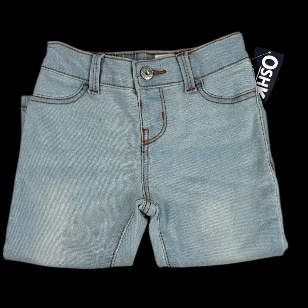 OshKosh B’gosh by Carter’s Baby Girl Jeans 18M Light Wash – Brand New with Tags - Picture 9 of 16
